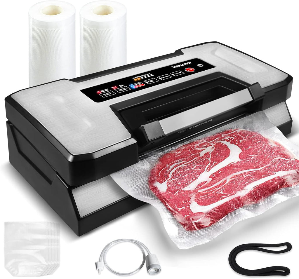 FreshLock™ Vacuum Food Sealer Machine – Automatic Food Preservation System with Airtight Sealing Technology