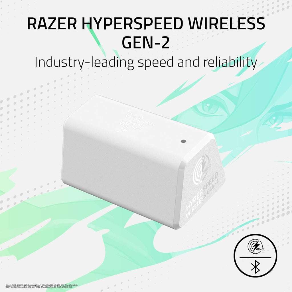 Razer BlackShark V3 Pro Wireless ANC Gaming Headset for Xbox: Full Band Mic - 50mm Driver - 2.4 GHz, Bluetooth, USB, 3.5mm - Works with PC, Mac, PS5, Nintendo Switch - Long Battery Life -