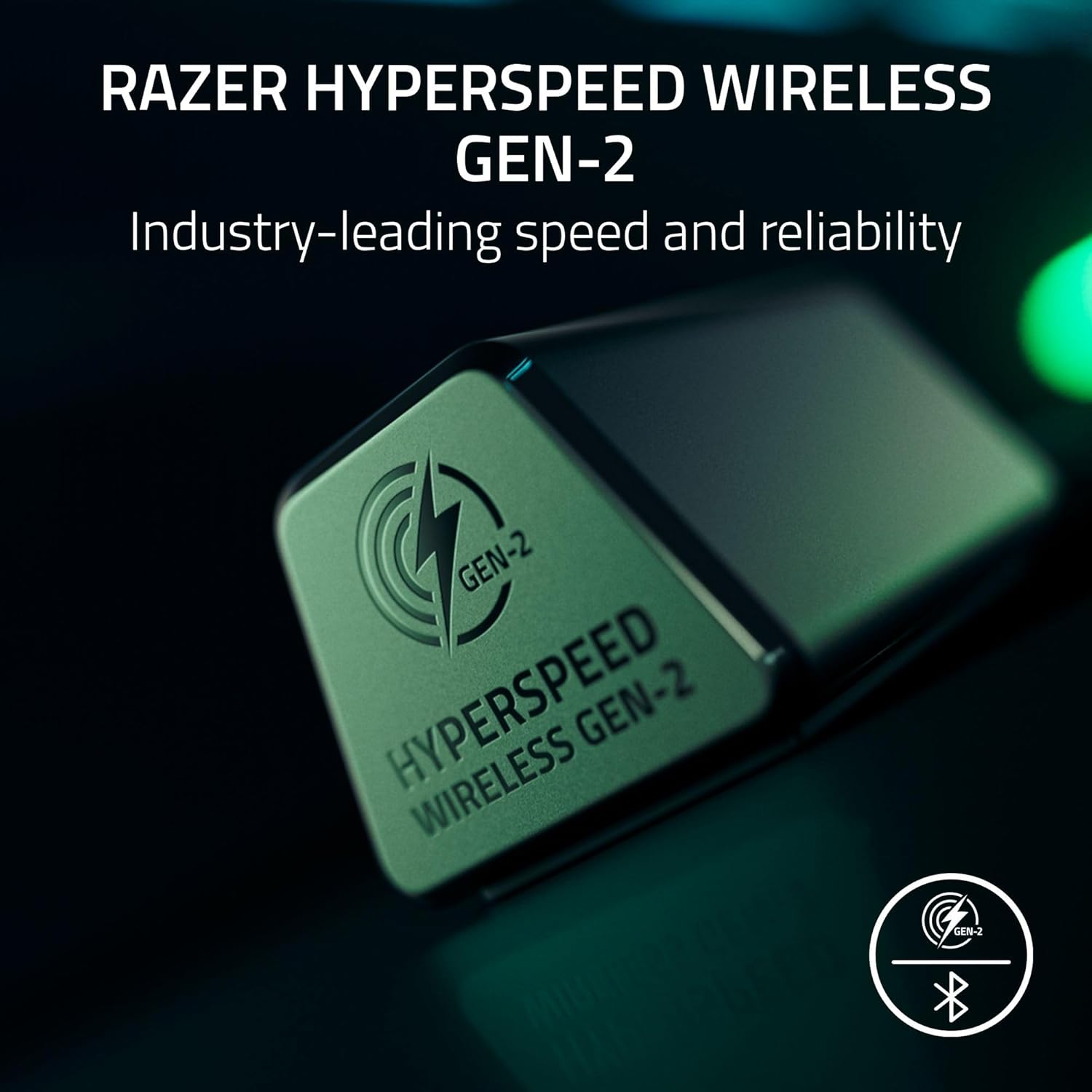 Razer BlackShark V3 Wireless Gaming Headset for Xbox: 50mm Drivers - Super Wideband Mic - 2.4 GHz, Bluetooth, USB - Works with PC, Mac, PS5, Nintendo Switch, Smartphone - Long Battery Life - Black