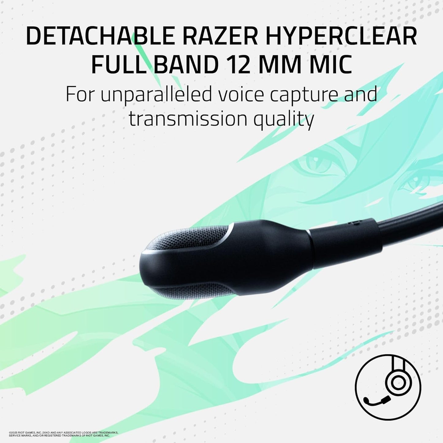 Razer BlackShark V3 Pro Wireless ANC Gaming Headset for Xbox: Full Band Mic - 50mm Driver - 2.4 GHz, Bluetooth, USB, 3.5mm - Works with PC, Mac, PS5, Nintendo Switch - Long Battery Life -