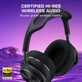 Turtle Beach Stealth Pro II Premium Wireless Gaming Headset for Xbox Series X|S, PS5, PS4, PC - Hi-Res Audio, Dolby Atmos, Active Noise Cancellation, Simultaneous Bluetooth, 24-bit Audio - Black