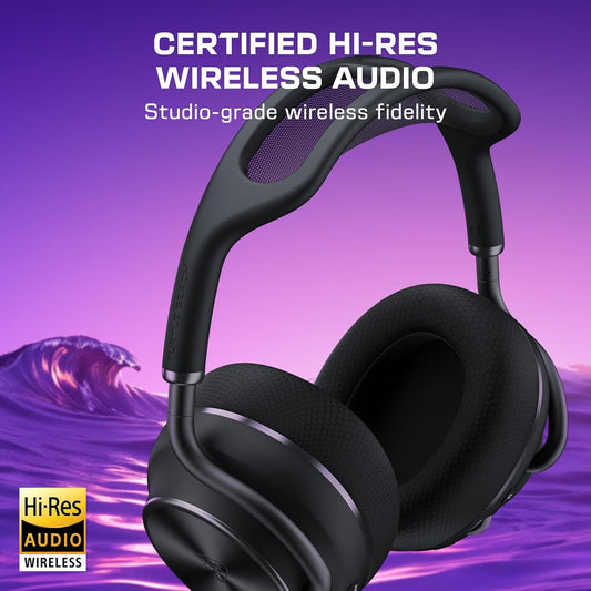 urtle Beach Stealth Pro II Premium Wireless Gaming Headset for Xbox Series X|S, PS5, PS4, PC - Hi-Res Audio, Dolby Atmos, Active Noise Cancellation, Simultaneous Bluetooth, 24-bit Audio - Black